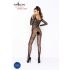 Passion BS031 - åpen catsuit (svart) - S-L