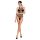 Passion BS087 - transparent nettingbody (svart) - S-L