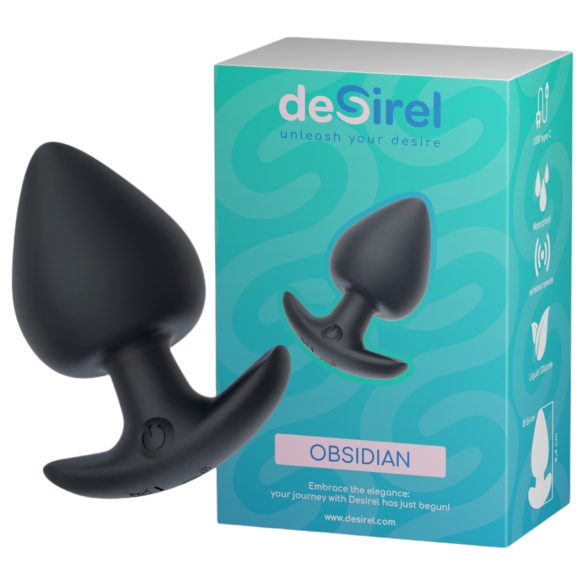 Desirel Obsidian - smart analvibrator (svart)