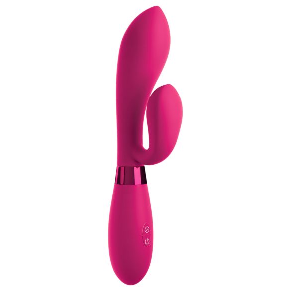 OMG! Rabbits - klitorisvibrator med stang (rosa)