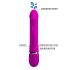 Pretty Love Henry - oppladbar sprutende vibrator med klitorisstimulator (rosa)