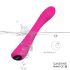 Sex HD Sunshine - oppladbar, rillet G-punktvibrator (rosa)