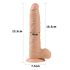 Lovetoy Real Extreme - sugekop dildo - 24cm