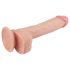 Naturlig dildo med sugekopp - 21 cm