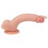 Naturlig dildo med sugekopp - 21 cm