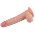 Lovetoy Naturtro Dildo - 20 cm (hudfarget)