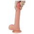 Lovetoy Naturtro Dildo - 20 cm (hudfarget)