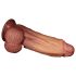 Lovetoy - realistisk dobbeltlagdildo - 26cm (natur)