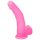 Lovetoy Jelly Studs - realistisk dildo med sugekopp - 20 cm (rosa)