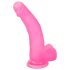 Lovetoy Jelly Studs - sugekopp dildo - 20cm (rosa)