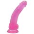 Lovetoy Jelly Studs - sugekopp dildo - 20cm (rosa)