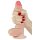 Lovetoy Sliding-Skin dildo - 18cm (naturlig)