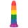 Lovetoy Prider - realistisk dildo - 19cm (regnbue)