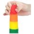 Lovetoy Prider - realistisk dildo - 19cm (regnbue)