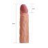 Lovetoy Pleasure X-tender - Penisermet, 19cm, naturfarge