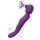 Tracy's Dog Wand - pulserende massasjevibrator (lilla)