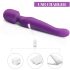 Tracy's Dog Wand - pulserende massasjevibrator (lilla)