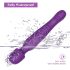 Tracy's Dog Wand - pulserende massasjevibrator (lilla)