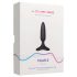 LOVENSE Hush 2 XS - liten analvibrator, oppladbar (25mm) - svart