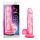 bjours Sweet N Hard 4 - sugekopp, testikkel dildo (rosa)