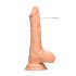 RealRock dildo 17cm - naturtro og realistisk!