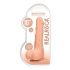 RealRock Dong 10 - naturtro, realistisk dildo med baller (25cm)