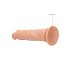 Realistisk 25 cm dildo - Naturtro nytelse