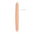 RealRock Dobbel Dildo 36cm - Naturlig Nytelse