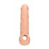 RealRock Penis Sleeve 21cm - naturtro nytelse