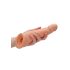 RealRock Penis Sleeve 21cm - naturtro nytelse