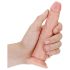 RealRock Slim - realistisk dildo - 15,5 cm (hudfarge)