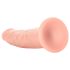 RealRock Slim - realistisk dildo - 15,5 cm (hudfarge)