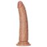 RealRock Slim - realistisk dildo 15,5cm (mørk natur)