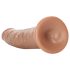 RealRock Slim - realistisk dildo 15,5cm (mørk natur)