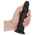 RealRock slank realistisk dildo - 15,5 cm (svart)