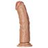 RealRock realistisk dildo - 15,5 cm (mørk naturlig)