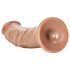 RealRock realistisk dildo - 15,5 cm (mørk naturlig)