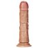 RealRock realistisk dildo - 15,5 cm (mørk naturlig)