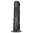 RealRock - realistisk dildo med sugekopp - 15,5 cm (svart)