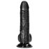 RealRock - realistisk sugedildo 15,5cm (svart)