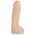 Doc Johnson Vac-U-Lock Hung 12 - naturtro dildo med baller