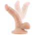 Dr. Skin 4 - Naturlig sugedildo med ball 12 cm