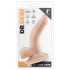 Dr. Skin 4 - Naturlig sugedildo med ball 12 cm