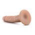 Dr. Skin 5,5 - sugefot dildo - naturtro (14cm)