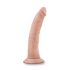 Dr. Skin 7 - Naturlig, sugefotdildo (17,5 cm)