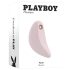 Playboy Palm - vanntett 2-i-1 klitorisvibrator (rosa)