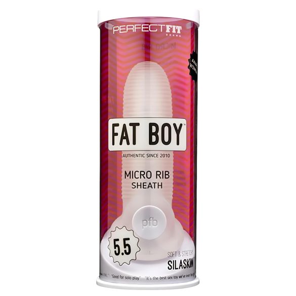 Fat Boy Ribbet Penishylse (15cm) - melkefarget