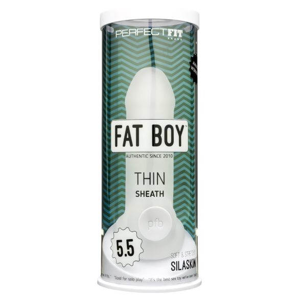 Fat Boy Thin - penismansjett (15 cm) - melkehvitt