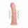 REALROCK - sugekopp-vibrator - natur (20,5 cm)