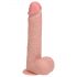 REALROCK - sugekopp-vibrator natur (20,5 cm)